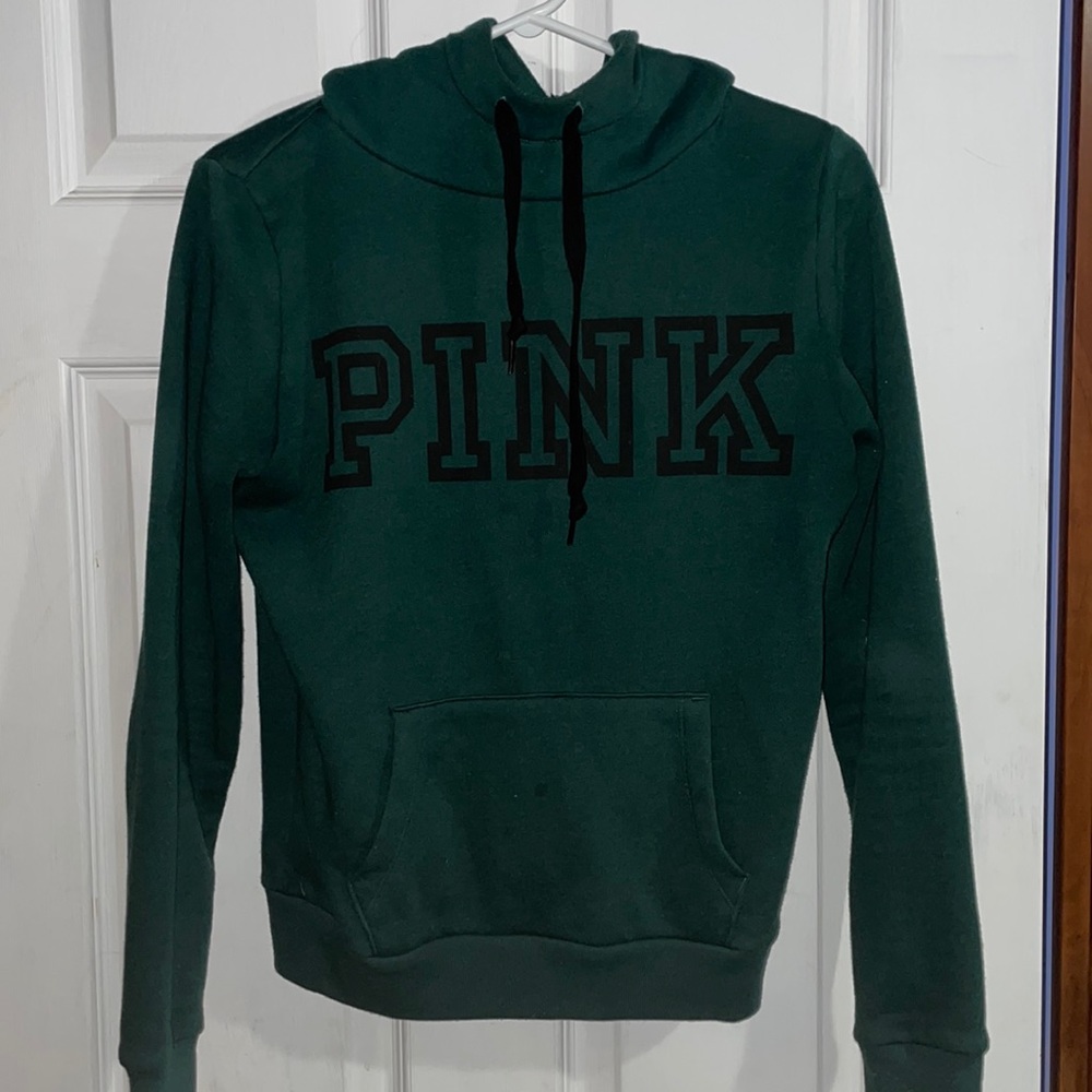 VS Pink fleece hood hoodie